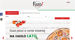 Desktop Screenshot of fieropizza.pl