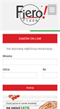 Mobile Screenshot of fieropizza.pl